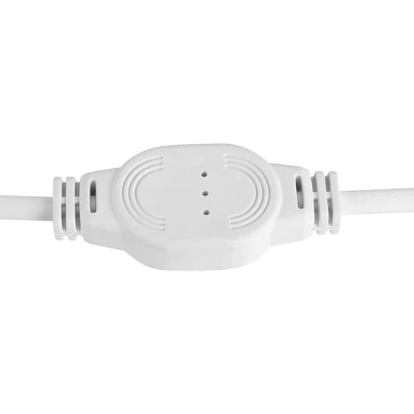 Vanntett SMD 5050 LED-stripe 220V 60 LED/m Fleksibel Taubelysning 1 Meter Hvit-FF- 0.2 0.2