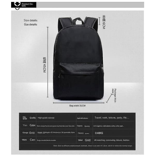 Roblox Gaming Peripheral Backpack Men's and Women's Travel Bag Computer Bag Student Bag Style 6