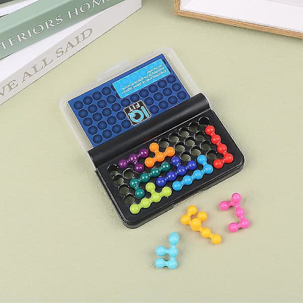 120 Haastetta IQ 3D Palapeli Klassinen Palapeli Pyramidi Litteä Lapsi