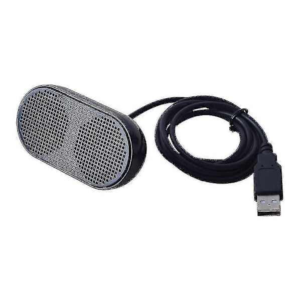 USB Mini Speaker Computer Speakers Powered Stereo Multimedia Speakers for Notebook Laptop PC (Black)