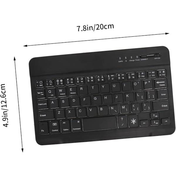 Wireless Backlit Laptop Keyboard, Lightweight and Multifunctional