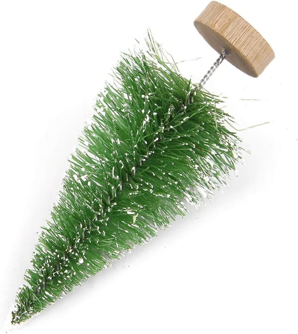 Set med 10 konstgjorda julgranar Miniatyr julgran