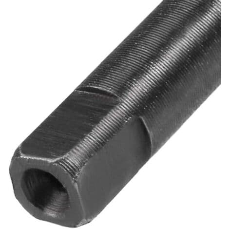 Adjustable HSS Square Hand Reamer - Adjustment Range 17-19 mm - 6 Blades for Precise Drilling in Metal - Reduces Irregularities