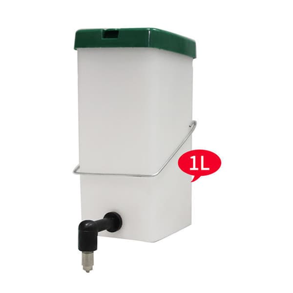 Rabbit Water Feeder Leak Proof Automatic Drip Resistant Stainless Steel Spout Rabbit Drinking Bottle Dispenser 1L