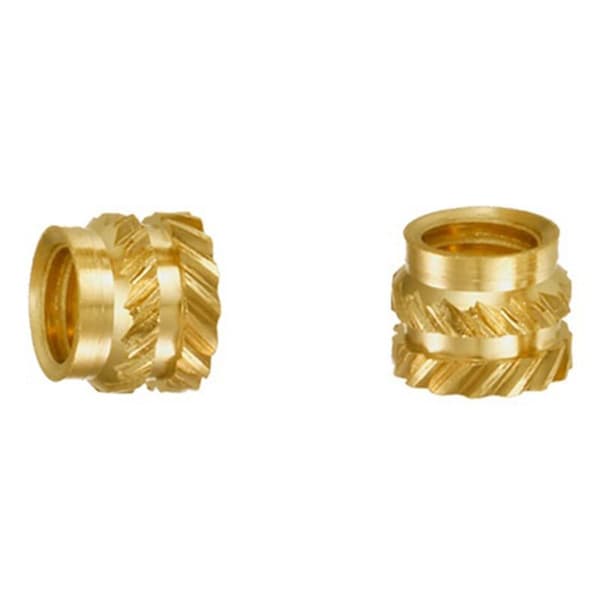 200 pcs M3 Brass Knurled Thread Heat Resistant Insert Embedded Nut, M3X5X4, for 3D Printer Voron 2.4 etc.