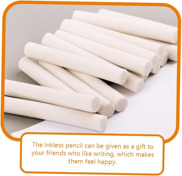 Eternal Pencils No Need to Sharpen Inkless Pencils for Students Drawing Sketching Drafting Erasers