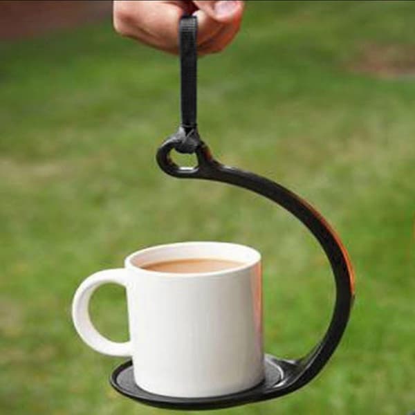 Sølefri koppholder Kaffeholder Kopper rister uten å søle koppen