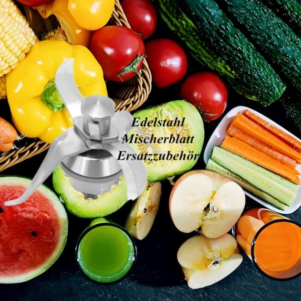 Erstatningsklinge til Vorwerk Thermomix TM21 Rustfrit Stål Blender Foodprocessor