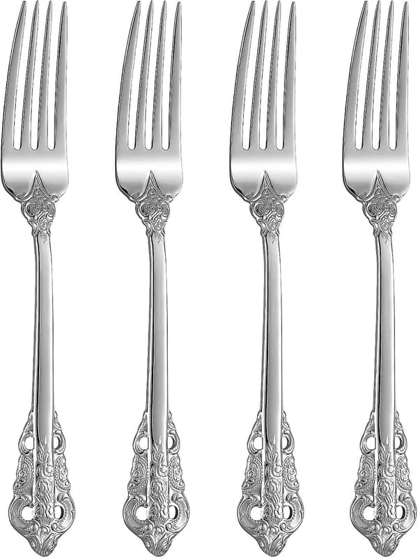 Underbar Gaffel, Sæt med 4, 18/10 Rustfrit Stål, 20 cm, Tåler Opvaskemaskine