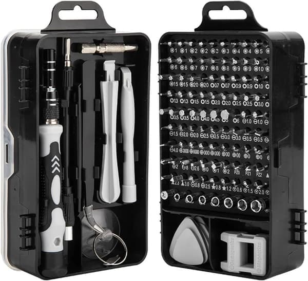 115-i-1 Precision Screwdriver Set SDGJ-X2 - Magnetic Repair Tool Kit for Watch, Computer, Phone, and Electronics Maintenance (Ho)