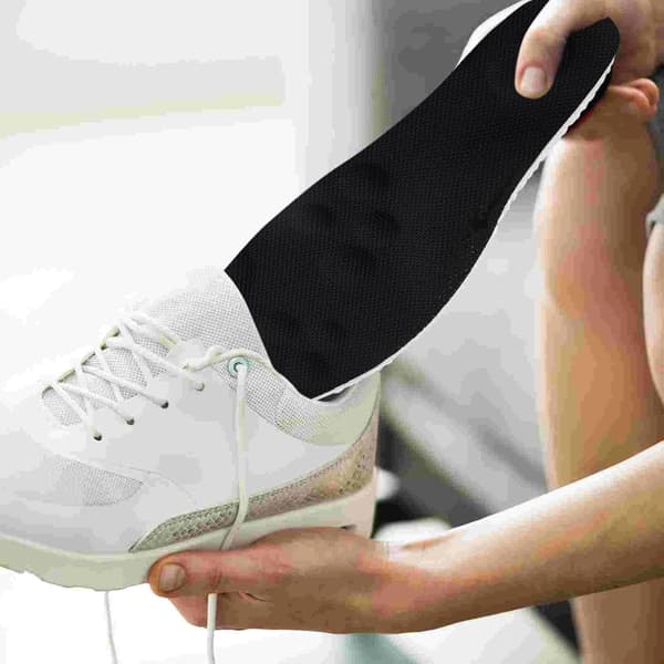Super Soft Memory Foam Insoles with Storage Bag - Breathable Replacement Shoe Soles - Shock Absorption - Arch Support