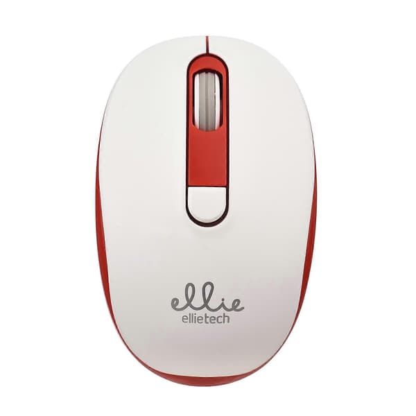 Ellietech MO101 Trådløs Mus - Ergonomisk, 2.4GHz, 4 Knapper, Justerbar DPI, USB-mottaker