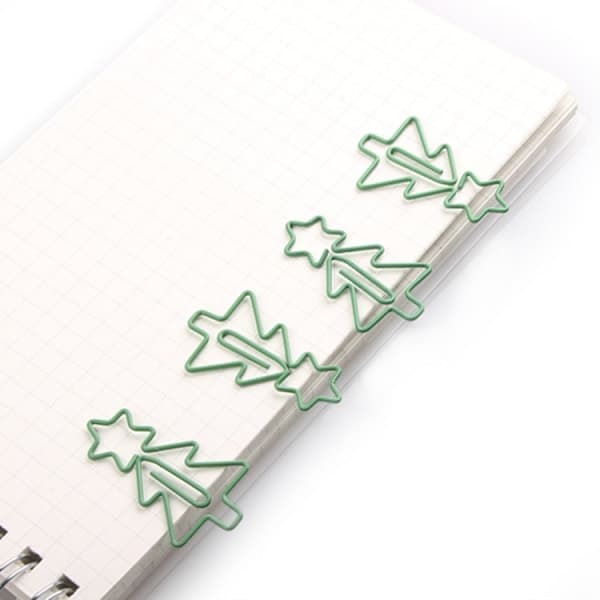20-pack metalliska julgransdekorationer med julgransdesign