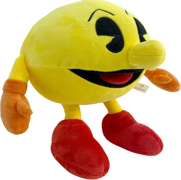 9,8\" Gul Pacman Plysjdyr, Kule Pacman Leker, Plysjdyrgaver til Gutter