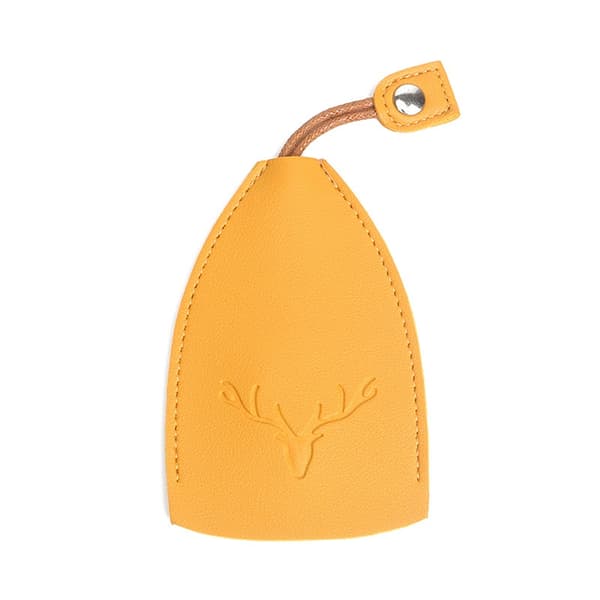 Leather Car Key Case, 4 Pcs Portable Large Capacity Waterproof Cu