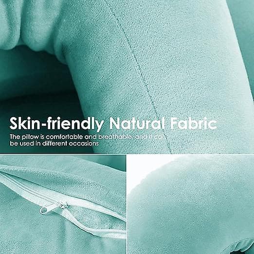 Face Down Pillow | Comfortable Soft Sleeping Pillow with Armhole, Donut Shaped Face Pillow Massage Headrest Facedown Desk Neck Pillow for Nap