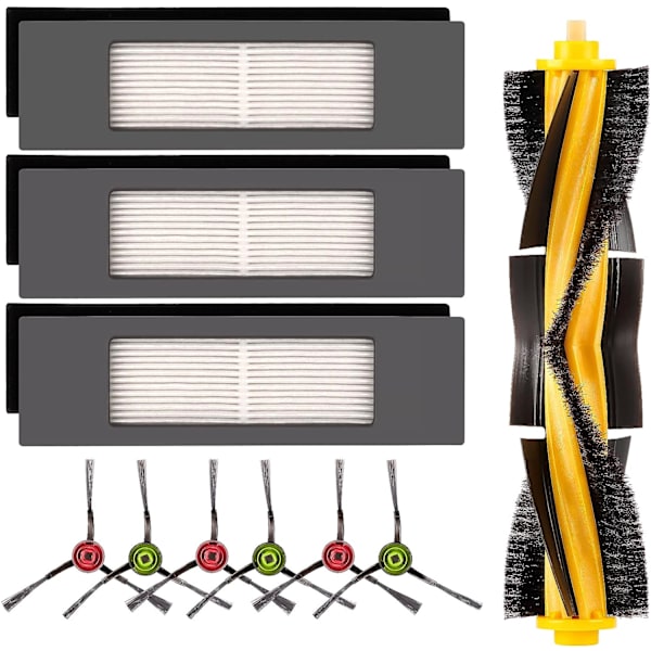 Tilbehør Ecovacs Deebot OZMO 920, 950, T5, T8 AIVI Max 10 deler MultiColor MultiColor MultiColor