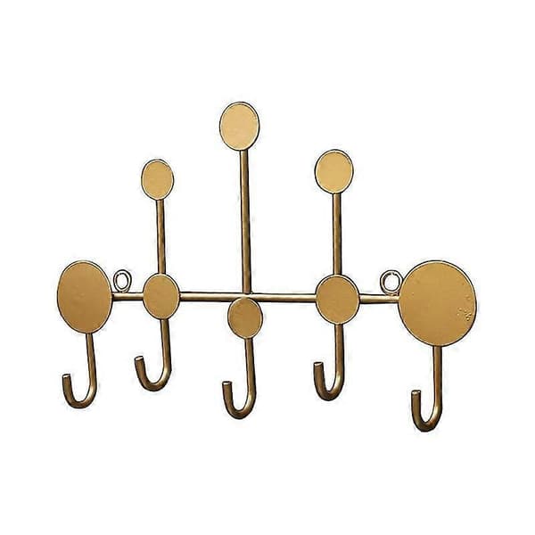Wrought Iron Hook Simple Modern Coated Hook Wall Hanger Storage Rack