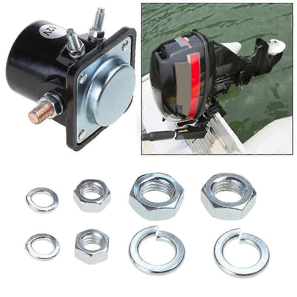 Startrelæ Solenoid til Johnson-OMC Evinrude 395419 383622 582708 47885808t [DB]