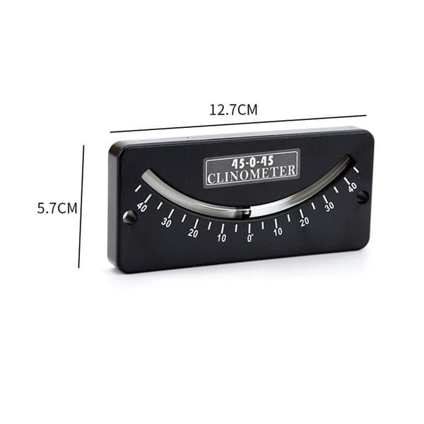 Mini Angle Gauge Inclinometer, 45-0-45 Degree Angle Finder