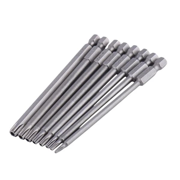 8 stk Torx-sett Magnetisk sikkerhet