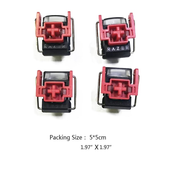 V2 Slient Liner Punainen Kytkimet Hot-swappable DIY Clicky Optiset Kytkimet Razerille