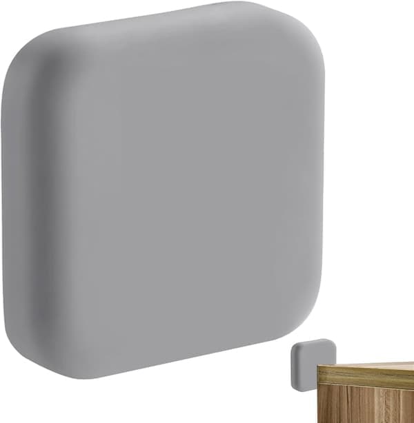 Self-adhesive Silicone Door Stop Wall Protector Knob Protector for Home Cabinet School [Ho]