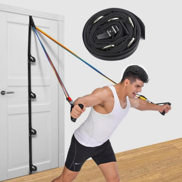 Uppgraderad Dörrfäste för Motståndband, Träningsmotståndbandsfäste för Dörr - Säkert Multi-punktsfäste för Gym Hemma