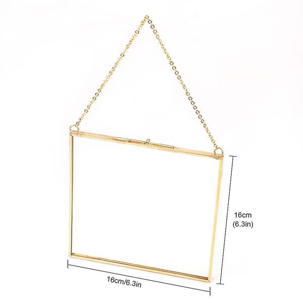 Wall Mounted Glass Frame For Pressed Flowers - Glass Frame For Photos, Frames, Cards, Posters, Certificates
