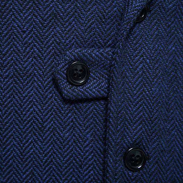 Herrevest, formel vest tweed initial vest