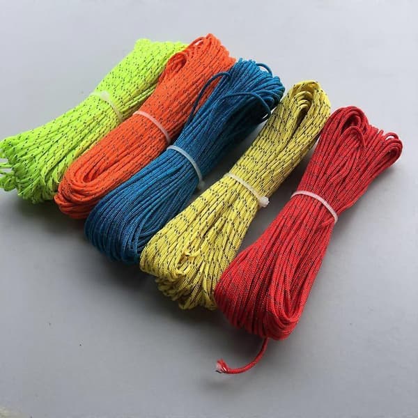Reflekterende teltline til udendørs campingudstyr