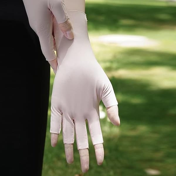 Par - Handsker - Halv - Fingerhandsker - UV-beskyttende halvfingerhandsker til kvinder