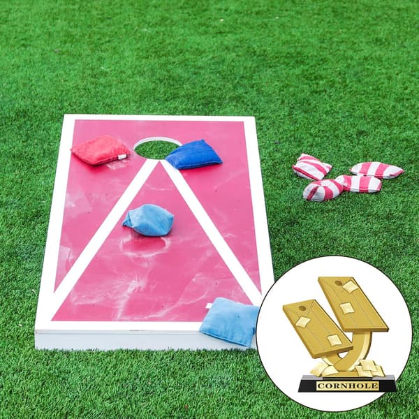 3 stk. 5,5 tommers Cornhole-turnering for turneringer,