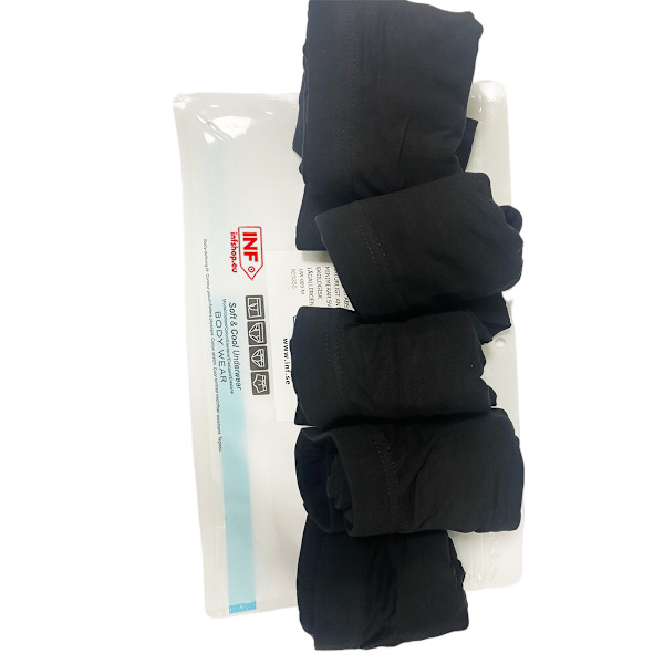 Bambus underbukser Medium Sort, 5-pak