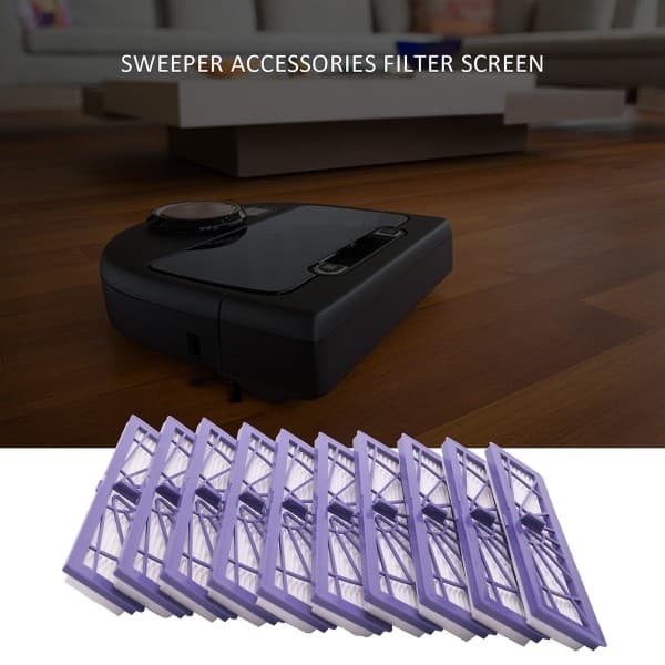 12 stk. Hepa-filter til Neato Botvac D / Connected Series D7 D80 D85 D3 D75 D5 70e 75 80 85 Støvsuger C[GKS]