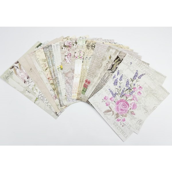 Vintage Scrapbookpapir Modell 2