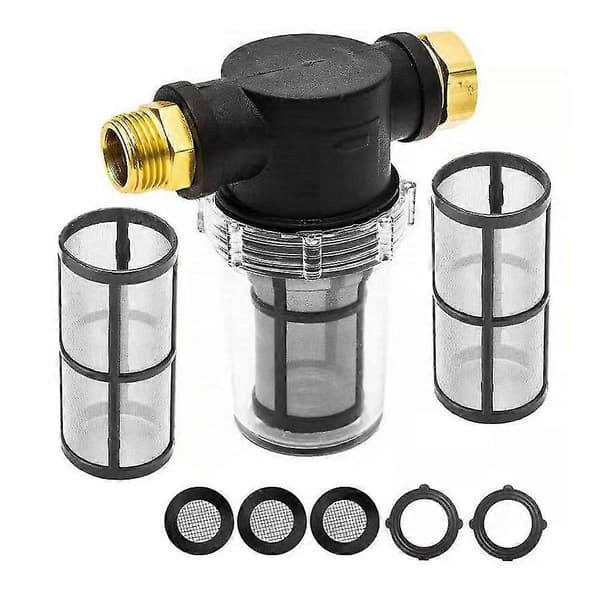 1 Set Inline Water Filter Garden Hose Filter Water Hose Filter Hose Water Filter Hose Filter - In stock