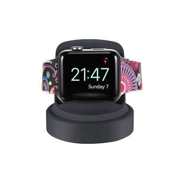 Opladningsstativ til Apple Watch, sort