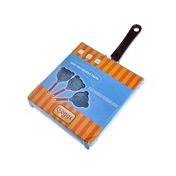 Stekpanna för ägg i grisform, non-stick