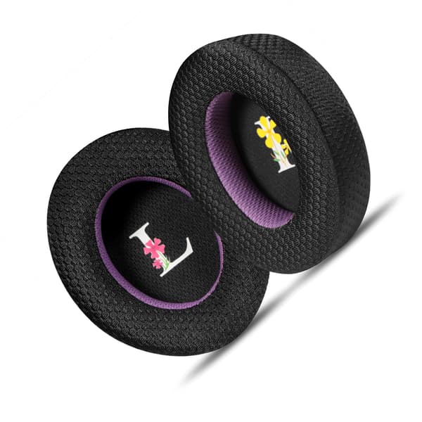 Sorte og åndbare puder til Sennheiser Momentum 3-hovedtelefoner (2-pak)