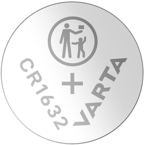 CR1632 3V Litium Knappcellebatteri 2-pakning