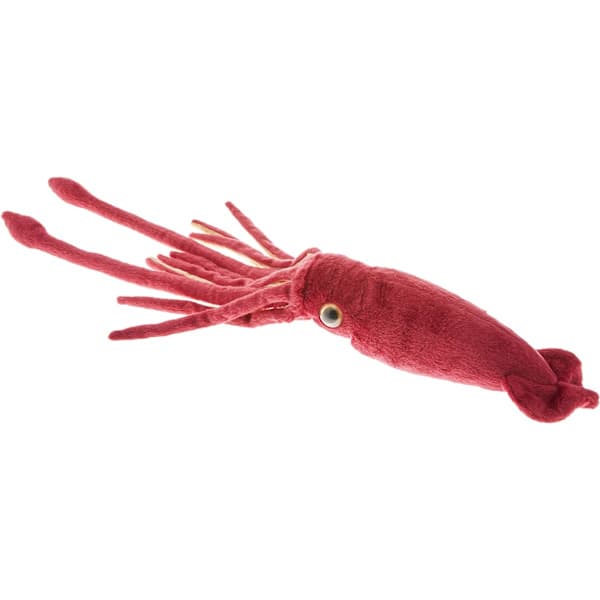Mustekala, 77 cm Jättipehmo, Pehmeä Lelu, Merieläin, Punainen