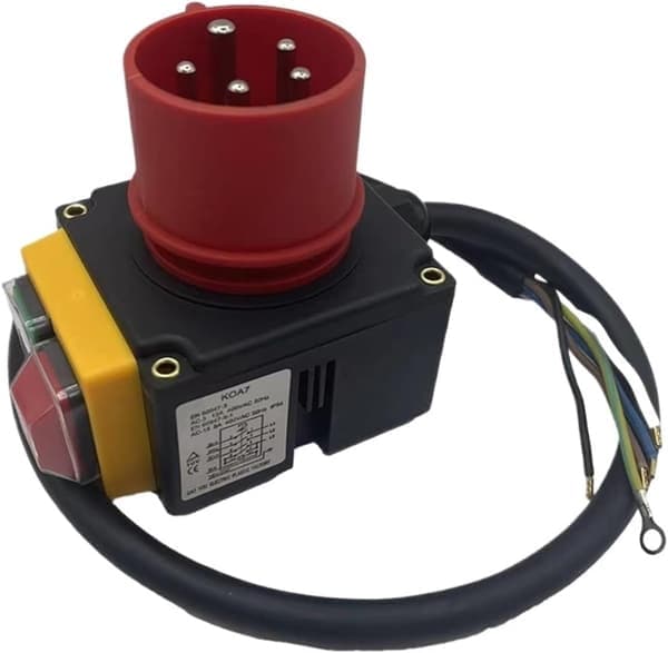 KOA7 Unit Switch 380/400V 3-phase with Cable and Phase Inverter Compatible with Log Splitter [Ho]