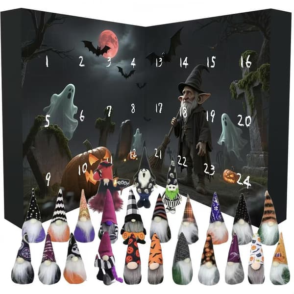 Halloween tomte nedtellingskalender [GKS] Halloween Double B 【3 dverger】 Halloween Double B 【3 dwarfs】