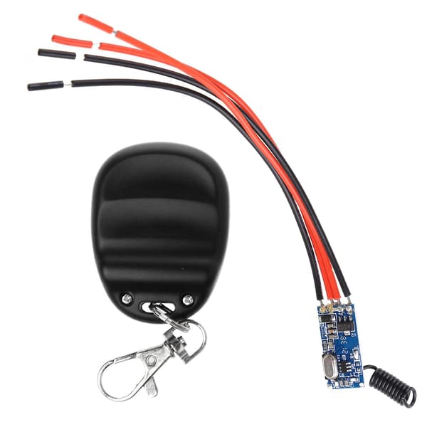Relä Trådlös Strömbrytare Fjärrkontroll Dc3v 3.7v 5v 6v 7v 9v 12v Mini Ström Led