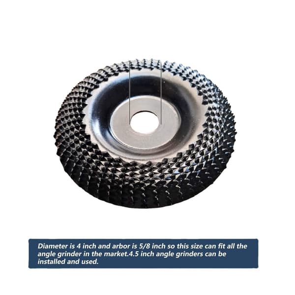 Wood Grinding Disc 16 mm Grinding Discs for Shaping, Grinding and Cutting. 16 mm Angle Grinder Wheel