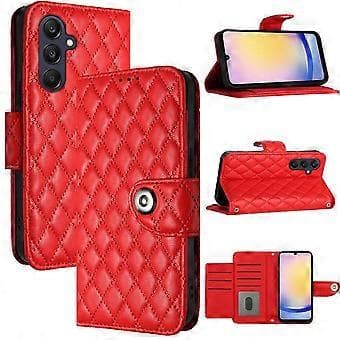 Case for Samsung Galaxy A55 5G Shockproof Stylish Protective Wrist Strap Wallet Case Card Holder