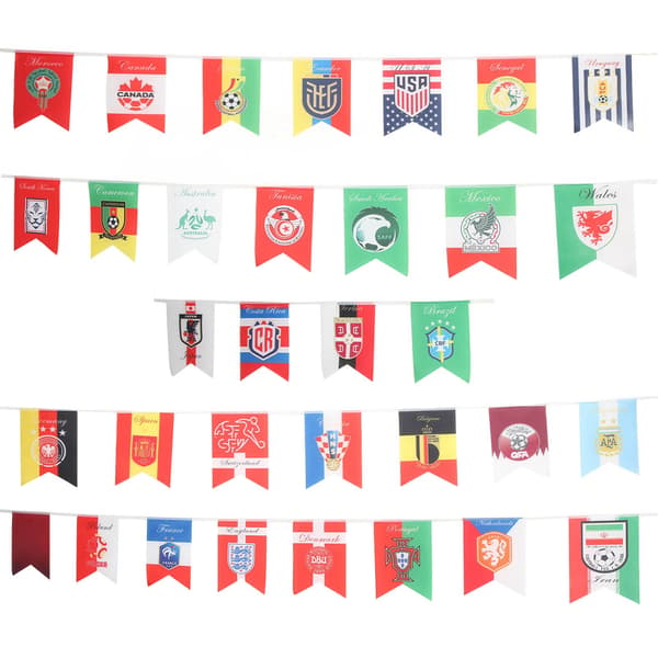 2022 VM-snoreflag 32 lande banner 20x28cm