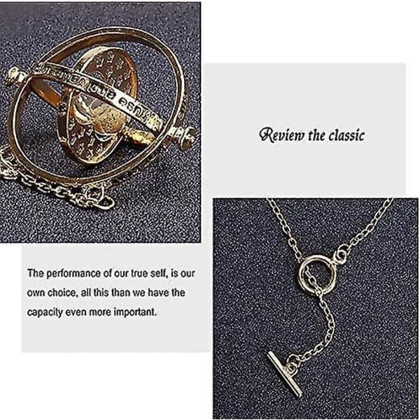 Harry Potter Hermiones Time Turner Halskæde Smykker Til Kvinder Piger