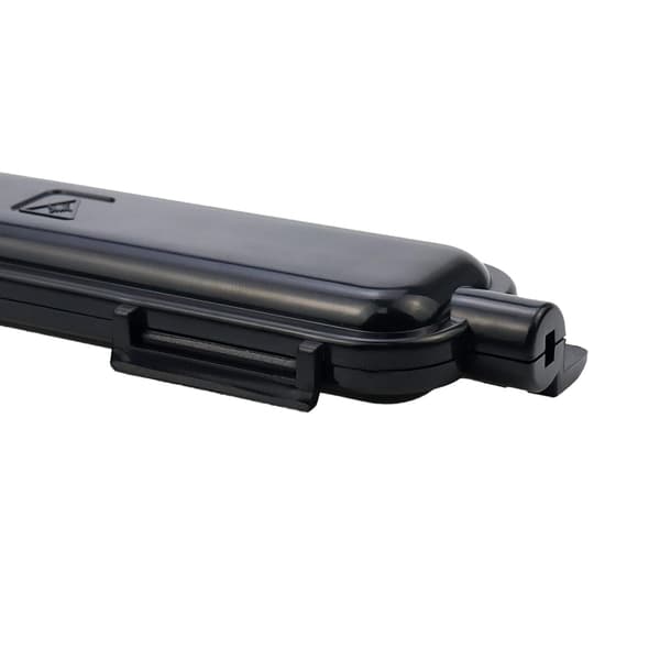 FTTH Fiberoptisk Vattentät Box, IP67-klassad Utomhus/Inomhus SC Adapter Skyddsbox Black